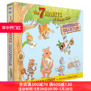 Collection Kids The 快乐儿童 Habits Happy 原版 7个习惯 7本套装 Paperback 英文原版 童书 英语书籍