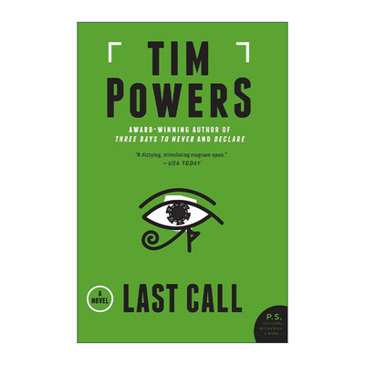 英文原版 Last Call 牌局的尽头 1993年世界奇幻奖 提姆·鲍尔斯 英文版 进口英语原版书籍
