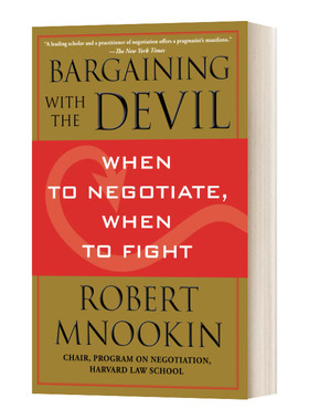 Bargaining with the Devil 与魔鬼讨价还价进口原版英文书籍