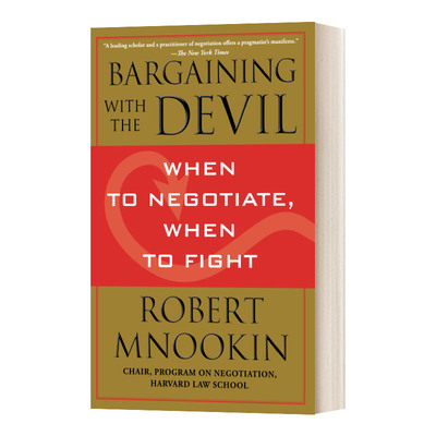 Bargaining with the Devil 与魔鬼讨价还价进口原版英文书籍