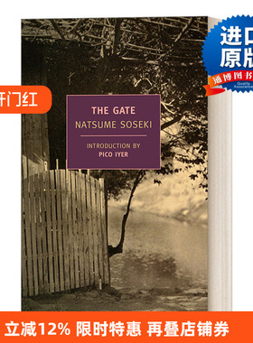 英文原版小说 The Gate 大门 Natsume Soseki 英文版 New York Review Books Classics 进口英语原版书籍