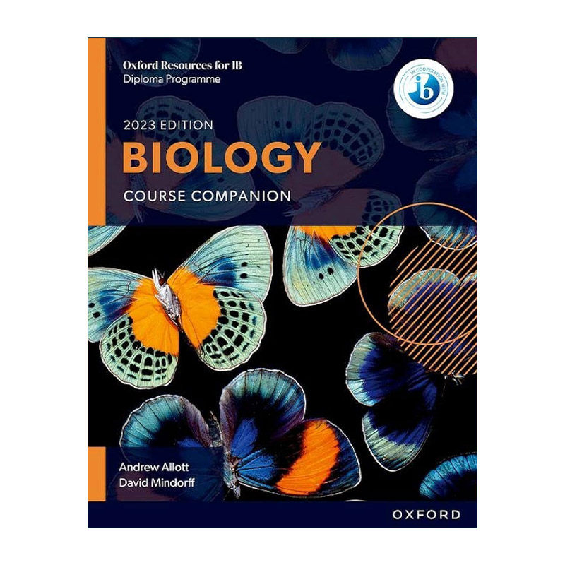 英文原版 Oxford IB Diploma Programme Biology Print Course Book 牛津IBDP考试教材 生物学生用书 英文版 进口英语原版书籍