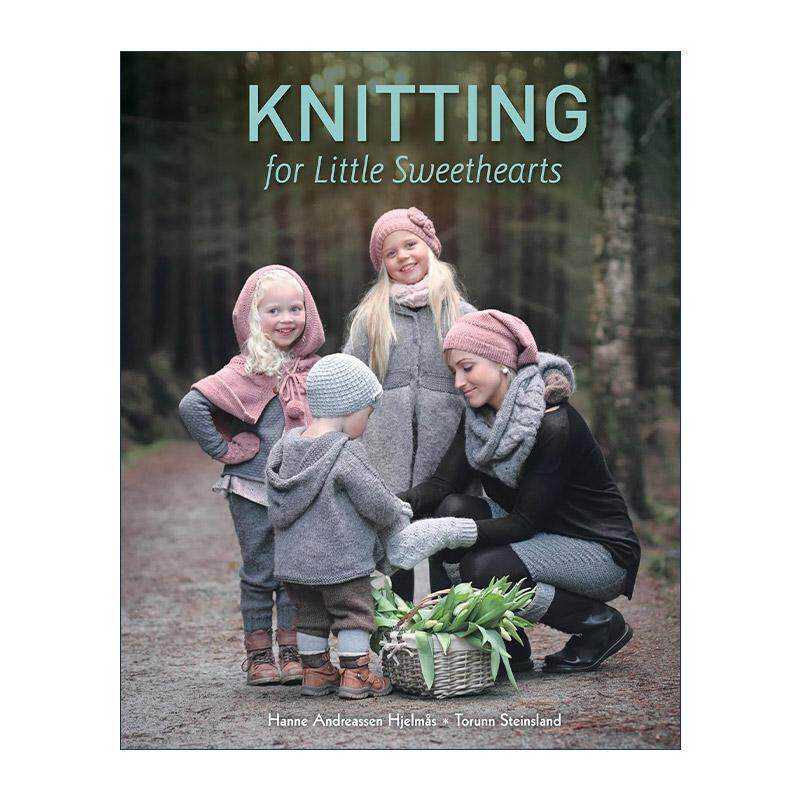 英文原版 Knitting for Little Sweethearts 婴儿可爱针织服装编织指南 儿童款式 精装 挪威著名针织设计团队KlompeLompe 英文版