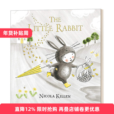英文原版绘本 My Little Animal Friend The Little Rabbit 小兔子 Nicola Killen 精装绘本 英文版 进口英语原版书籍