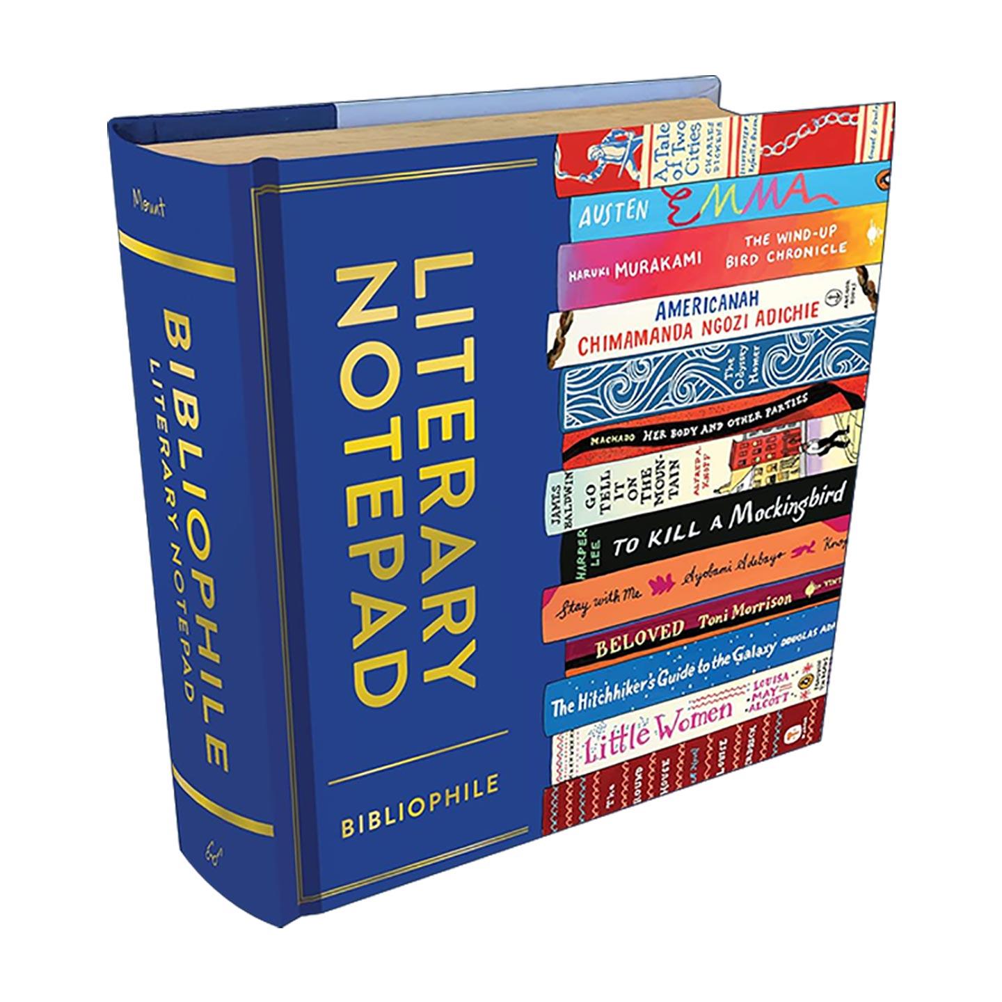 英文原版 Bibliophile Literary Notepad 爱书人记事本 英文版 进口英语原版书籍