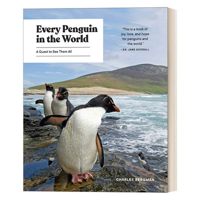英文原版 Every Penguin in the World 世界上每一只企鹅 一探究竟 自然 动物科普 北极 Charles Bergman 精装 进口英语原版书籍