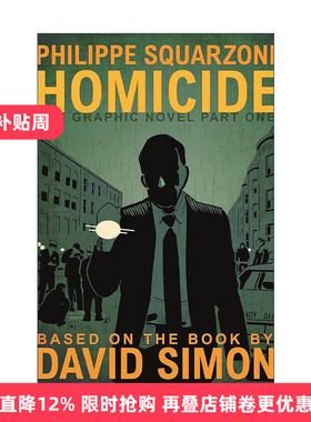 英文原版 Homicide The Graphic Novel Part One 英文版 进口英语原版书籍