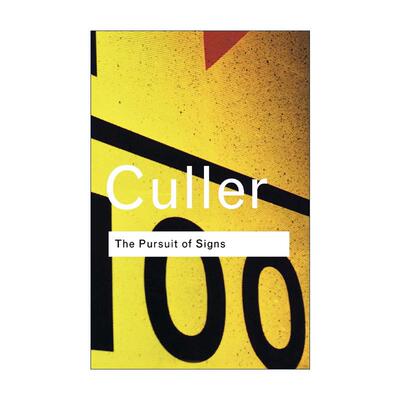 英文原版 The Pursuit of Signs 符号的追索 Routledge Classics系列 英文版 进口英语原版书籍