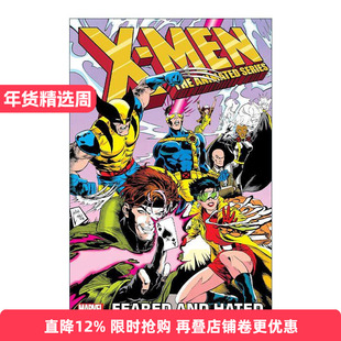 英文原版 X-Men The Animated Series Feared and Hated X战警 动画系列 恐惧和憎恨 漫威漫画 Ralph Macchio 进口英语原版书籍