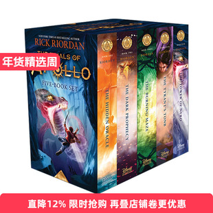 英文原版 Trials of Apollo The 5-Book Paperback Boxed Set 阿波罗的审判 5本套装 英文版 进口英语原版书籍