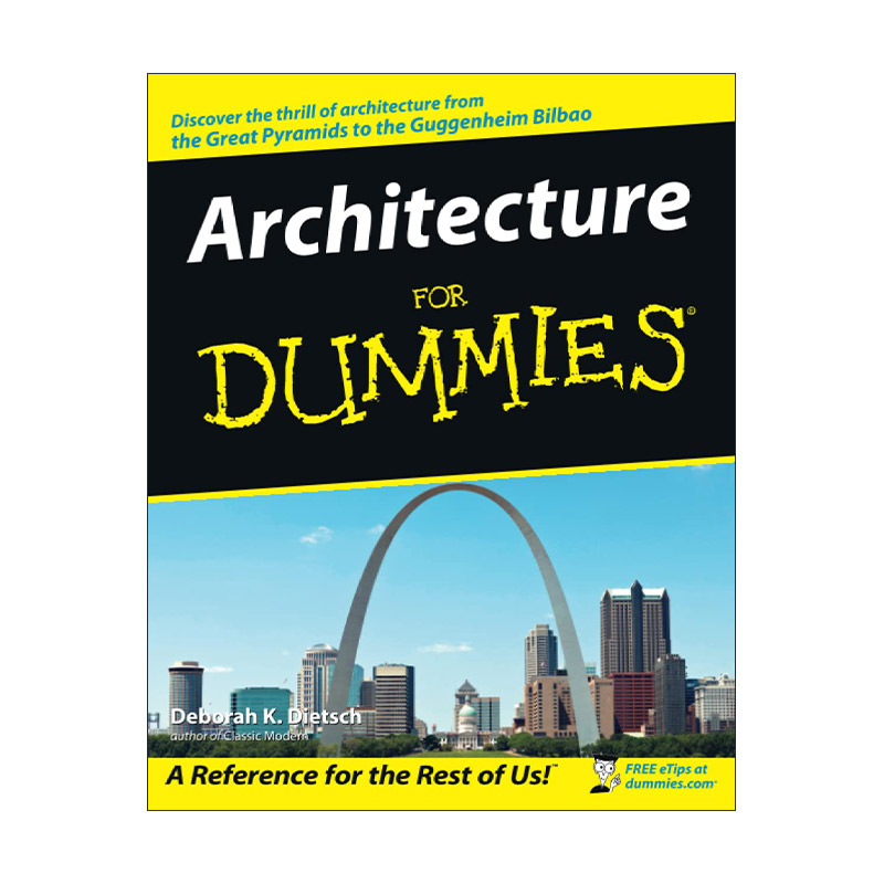 英文原版 Architecture for Dummies 建筑学入门 英文版 进口英语原版书籍