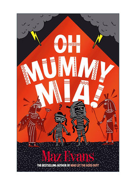 英文原版 Oh Mummy Mia! 古埃及木乃伊大作战 儿童幽默冒险故事书 英文版 进口英语原版书籍