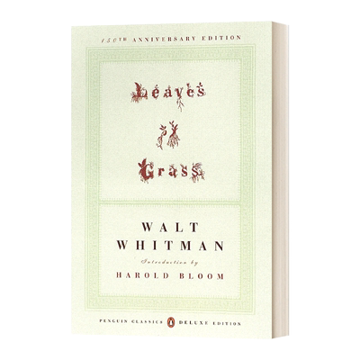 英文原版 Leaves of Grass The First 1855 Edition 草叶集 初版 Penguin Classics Deluxe Edition 英文版 进口英语原版书籍