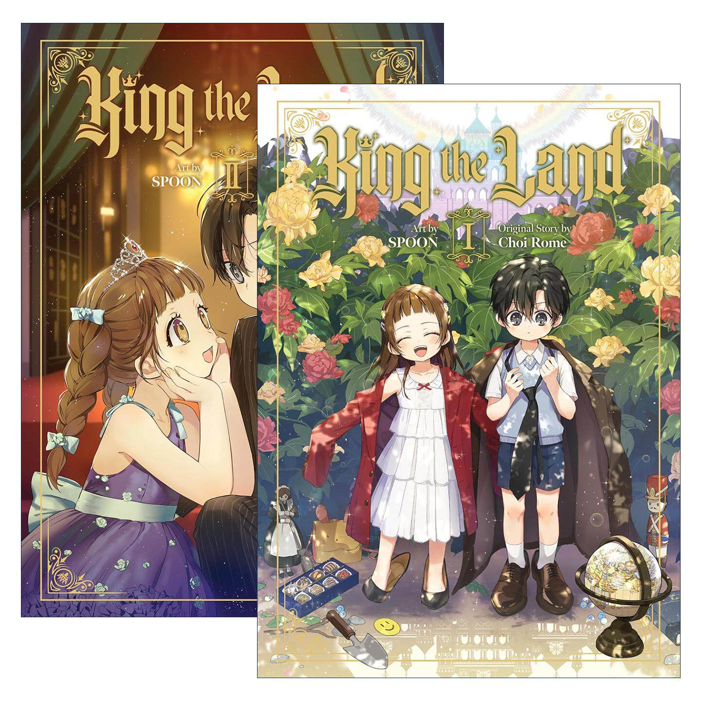 英文原版 King the Land 欢迎来到王之国2册 林允儿 李俊昊主演Netflix同名韩剧衍生漫画 Spoon绘 英文版 进口英语原版书籍