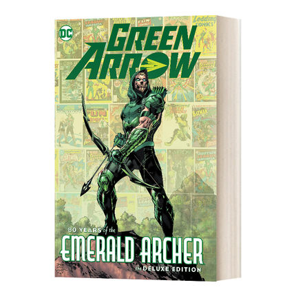 Green Arrow 绿箭侠：翡翠弓箭手80周年豪华版 经典漫画精选集进口原版英文书籍