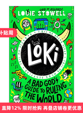 英文原版 Loki A Bad God's Guide to Ruling the World 洛基 一个坏神统治世界的指南 英文版 进口英语原版书籍