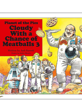 英文原版 Cloudy With a Chance of Meatballs 派星球 阴天有时下肉丸3 精装图画书 英文版 进口英语原版书籍