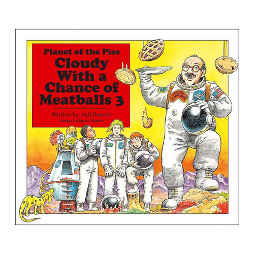 英文原版 Cloudy With a Chance of Meatballs 派星球 阴天有时下肉丸3 精装图画书 英文版 进口英语原版书籍