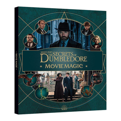 英文原版 Fantastic Beasts The Secrets of Dumbledore Movie Magic 神奇动物在哪里3 邓布利多之谜 电影设定集 英文版进口英语书