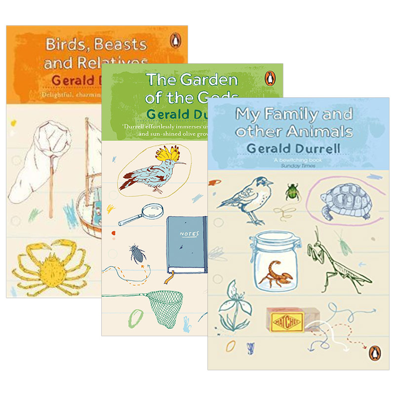 德雷尔希腊三部曲3本进口英语