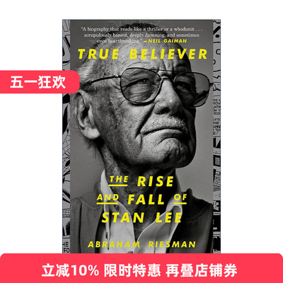 英文原版 True Believer 漫威先生 斯坦·李的传奇人生 传记 Abraham Riesman 英文版 进口英语原版书籍