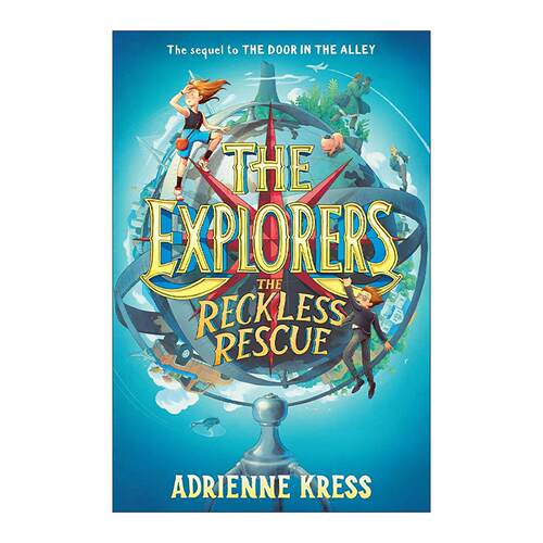 英文原版 The Explorers 02 The Reckless Rescue 探险者系列2 鲁莽营救 儿童推理冒险小说 Adrienne Kress 进口英语原版书籍