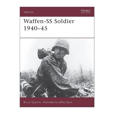英文原版 Waffen-SS Soldier 1940–45 二战德国党卫队 历史上的战士系列 英文版 进口英语原版书籍