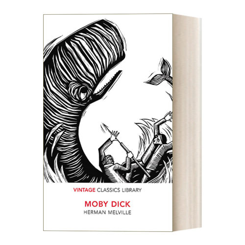 Moby-Dick 白鲸 Vintage经典图书馆系列进口原版英文书籍