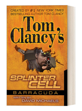 英文原版 Tom Clancy's Splinter Cell 02 Operation Barracuda 汤姆克兰西细胞分裂2 梭鱼行动 David Michaels 进口英语原版书籍