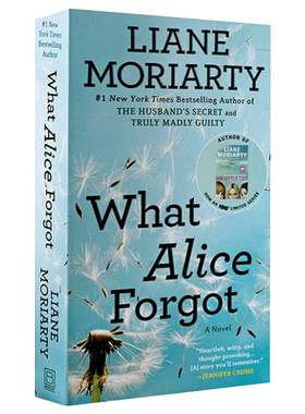 失忆的爱丽丝 What Alice Forgot 英文原版小说 爱丽丝忘了什么 大小谎言作者新作 莉安莫利亚提 Liane Moriarty