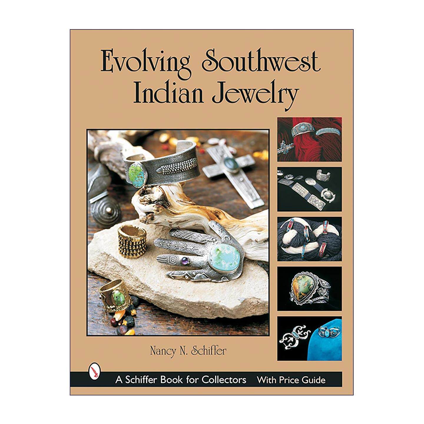 英文原版 Evolving Southwest Indian Jewelry 美洲印第安部落传统首饰珠宝 演变图鉴 古董收藏精装插图指南 进口英语原版书籍