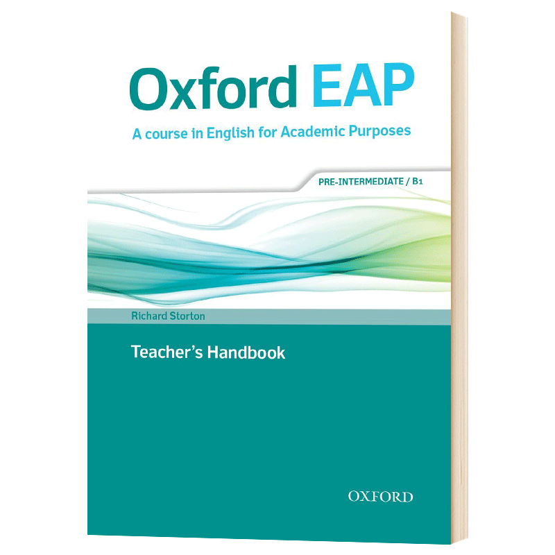 牛津学术综合英语教材教师书 Oxford EAP B1 Teacher's Book 英文原版 英文版 进口原版英语书籍 OUP Oxford