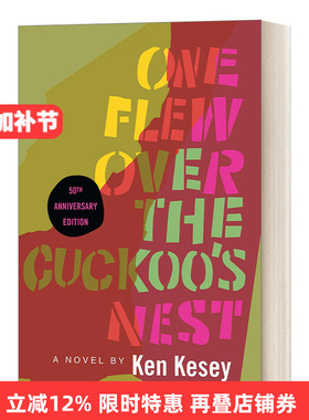 英文原版小说 One Flew Over the Cuckoo's Nest 50th Anniversary Edition 飞越疯人院 50周年纪念版 英文版 进口英语原版书籍