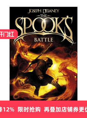 英文原版 The Spook's Battle 沃德斯通编年4 猎魔人的战争 Joseph Delaney畅销青少年奇幻冒险小说 英文版 进口英语原版书籍