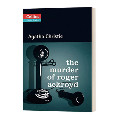 英文原版小说 Collins Agatha Christie ELT Readers The Murder of Roger Ackroyd B2 英文版 进口英语原版书籍