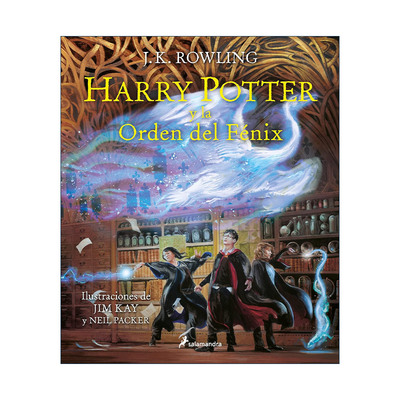 西班牙语原版 Harry Potter y la orden del Fenix 哈利波特与凤凰社 西班牙语版 J.K. Rowling罗琳 插图版 进口原版书籍