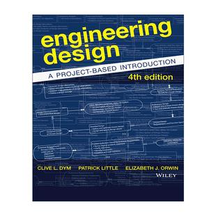 工程设计 基于项目 进口英语原版 Engineering 书籍 英文版 Design 第4版 英文原版 导论