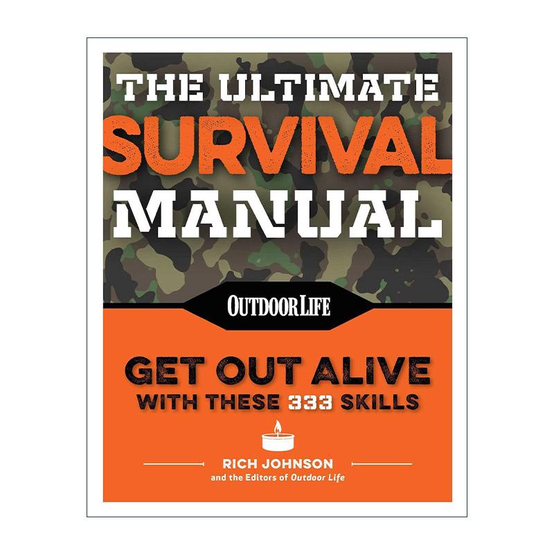 英文原版 The Ultimate Survival Manual 终极户外生存手册 333中让你活下来的技能 英文版 进口英语原版书籍