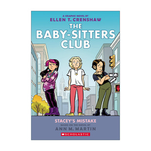 sitters 英文原版 进口英语原版 英文版 Graphic The Mistake Stacey Club 保姆俱乐部全彩漫画14 书籍 Baby