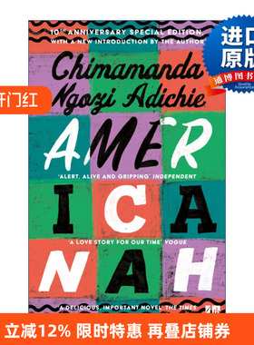 Americanah 美国佬 奇玛曼达·恩戈兹·阿迪契进口原版英文书籍