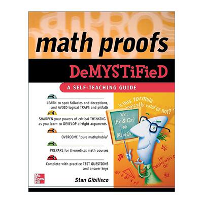英文原版 Math Proofs Demystified 数学证明 自学向导系列 英文版 进口英语原版书籍