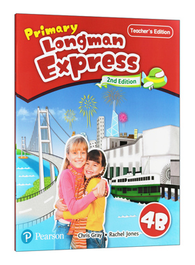 英文原版 Primary Longman Express  Teacher's Edition 4B 朗文PLE小学英语四年级下册 教师用书 英文版 进口英语原版书籍