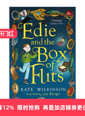 英文原版 Edie and the Box of Flits 伊迪与盒子里的小飞虫 Edie and the Flits 1 英文版 进口英语原版书籍