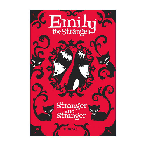 英文原版 Emily the Strange Stranger and Stranger 怪异的艾米莉2 复仇 美国经典漫画人物小说 儿童章节书精装进口英语原版书籍