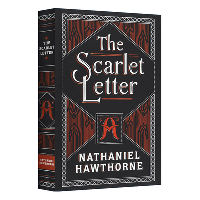 英文原版 Scarlet Letter 红字 巴诺经典 皮革精装收藏版 巴诺经典 进口原版英文书籍