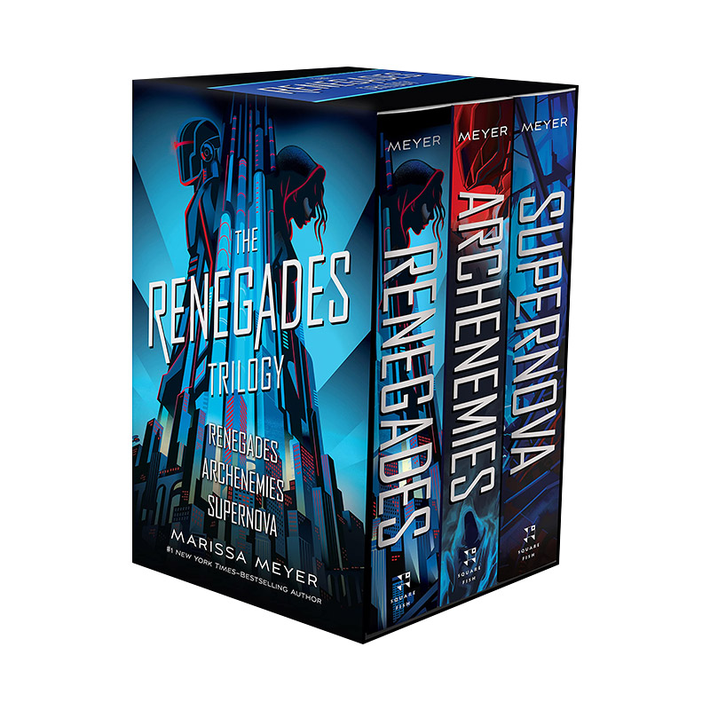 Renegades 叛徒3册盒装 月族作者 玛丽莎梅尔进口原版英文书籍