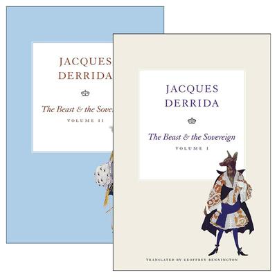 英文原版 The Beast and the Sovereign 野兽与主权者系列2册 哲学 雅克·德里达 英文版 进口英语原版书籍