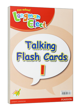 Preschool Longman Elect Talking Flashcard 1 彩卡1进口原版英文书籍