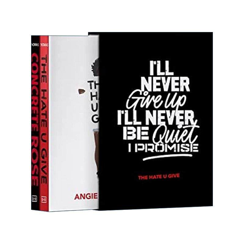 英文原版 Angie Thomas Box Set 安吉托马斯2册套装 黑暗中的星光+ 水泥玫瑰 2018普林兹银奖 英文版 进口英语原版书籍