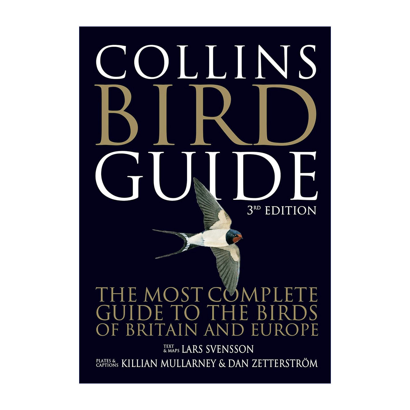 英文原版 Collins Bird Guide 柯林斯鸟类图鉴 第三版 瑞典著名鸟类学家Lars Svensson 彩色插图 英文版 进口英语原版书籍
